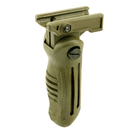 RIS Tactical Foldable flexible Foregrip Vertical Grip for RAS TA